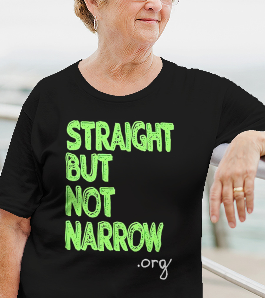 Josh Hutcherson Straight But Not Narrow Support .Org T-Shirt