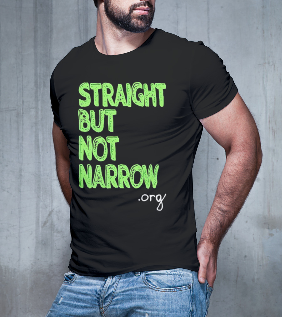 Josh Hutcherson Straight But Not Narrow Support .Org T-Shirt
