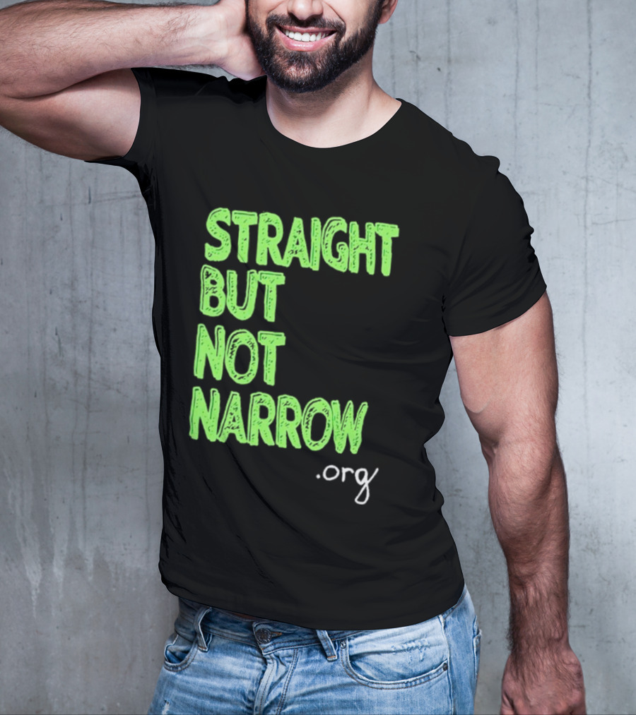 Josh Hutcherson Straight But Not Narrow Support .Org T-Shirt