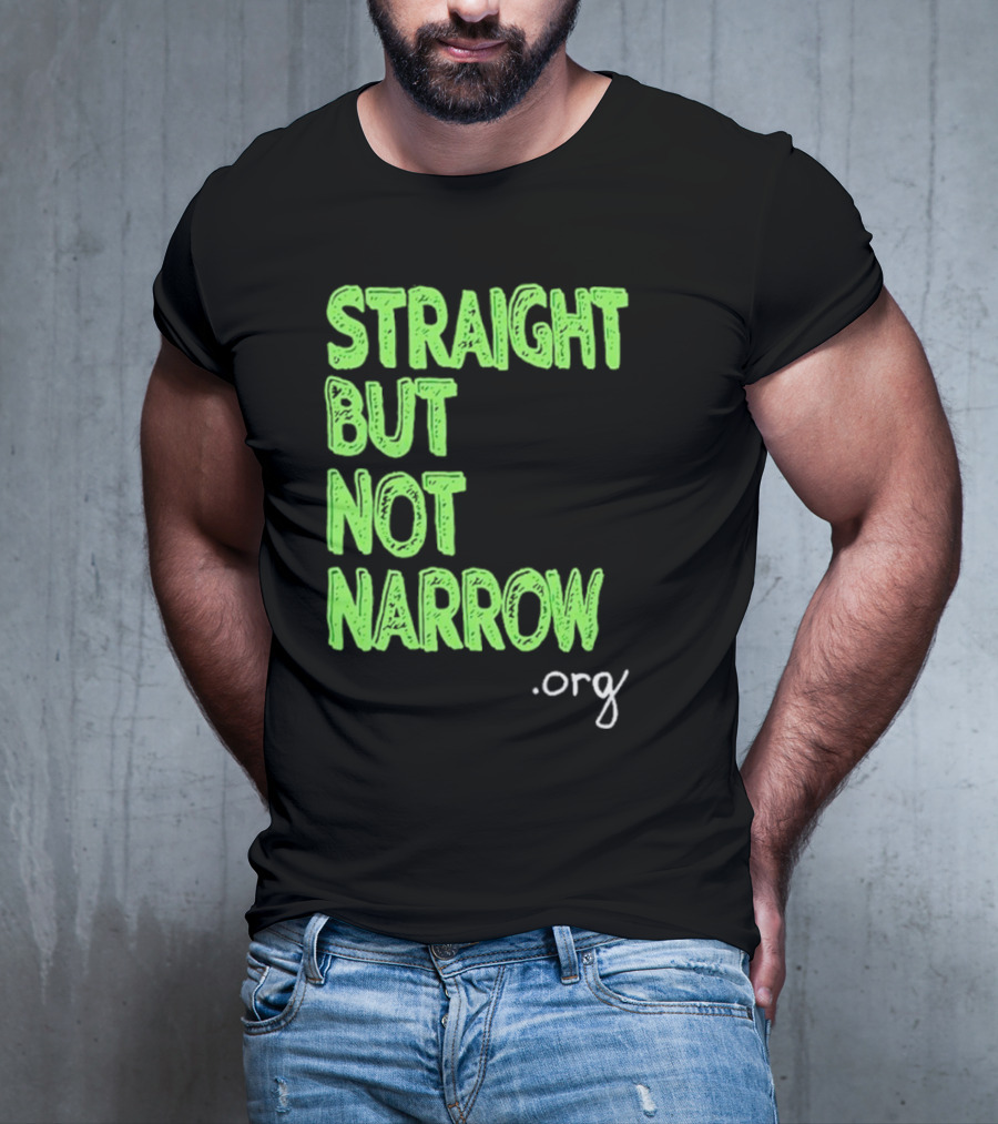 Josh Hutcherson Straight But Not Narrow Support .Org T-Shirt