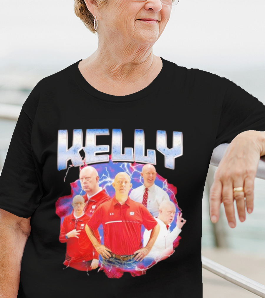 Kelly Sheffield Wisconsin Volleyball Coach Vintage T-Shirt