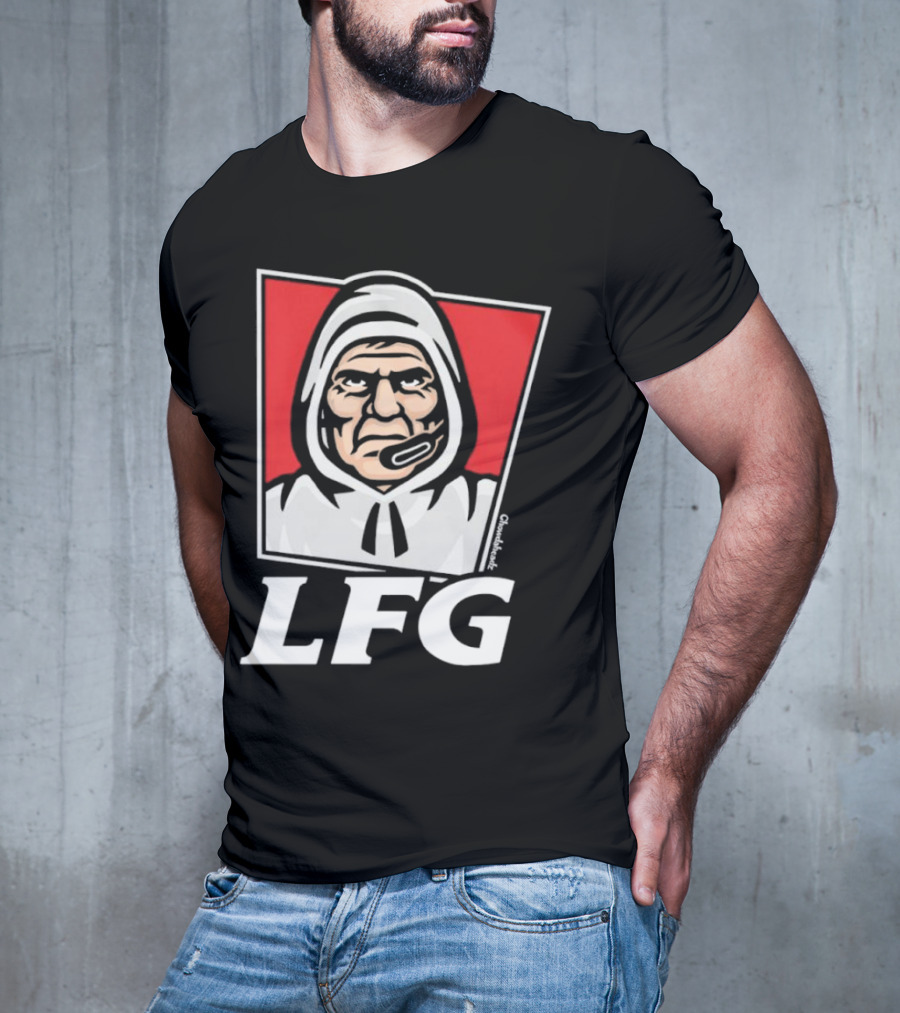LFG Bill Belichick Hoodie Cartoon Sketch T-Shirt