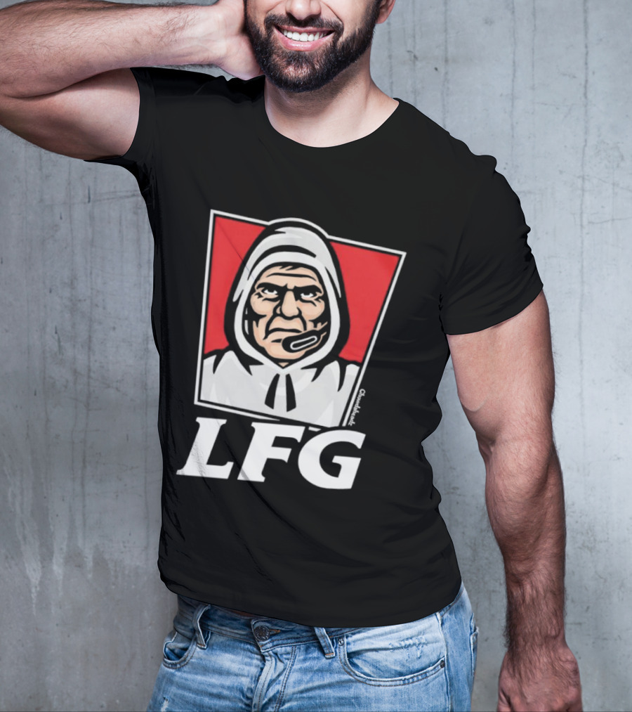 LFG Bill Belichick Hoodie Cartoon Sketch T-Shirt