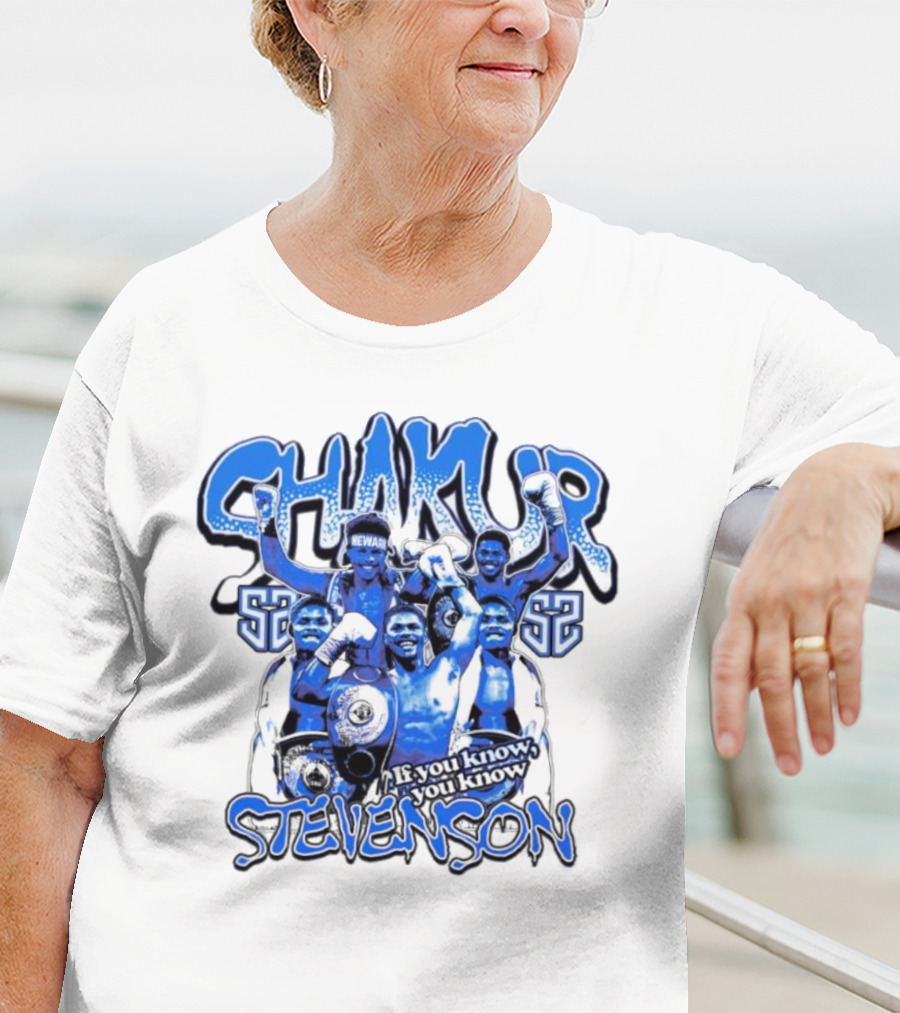 Shakur Stevenson Newark Fight April 8th Boxing Champion T-Shirt