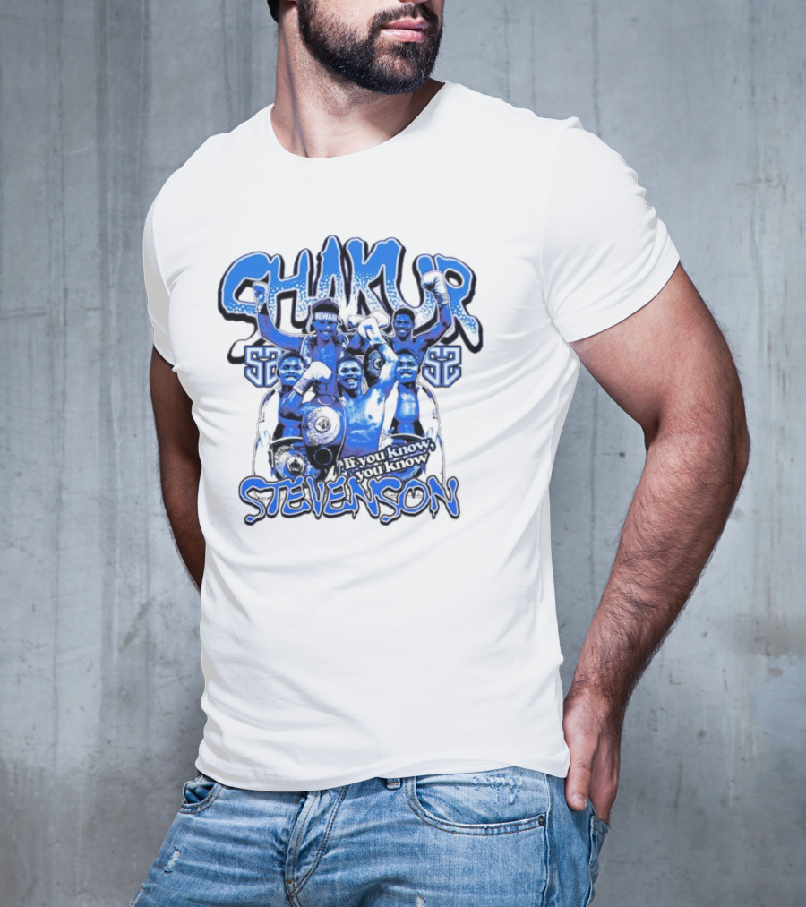 Shakur Stevenson Newark Fight April 8th Boxing Champion T-Shirt