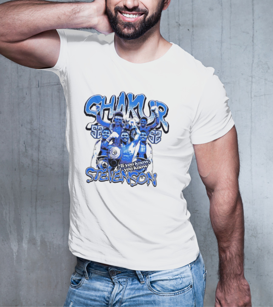 Shakur Stevenson Newark Fight April 8th Boxing Champion T-Shirt