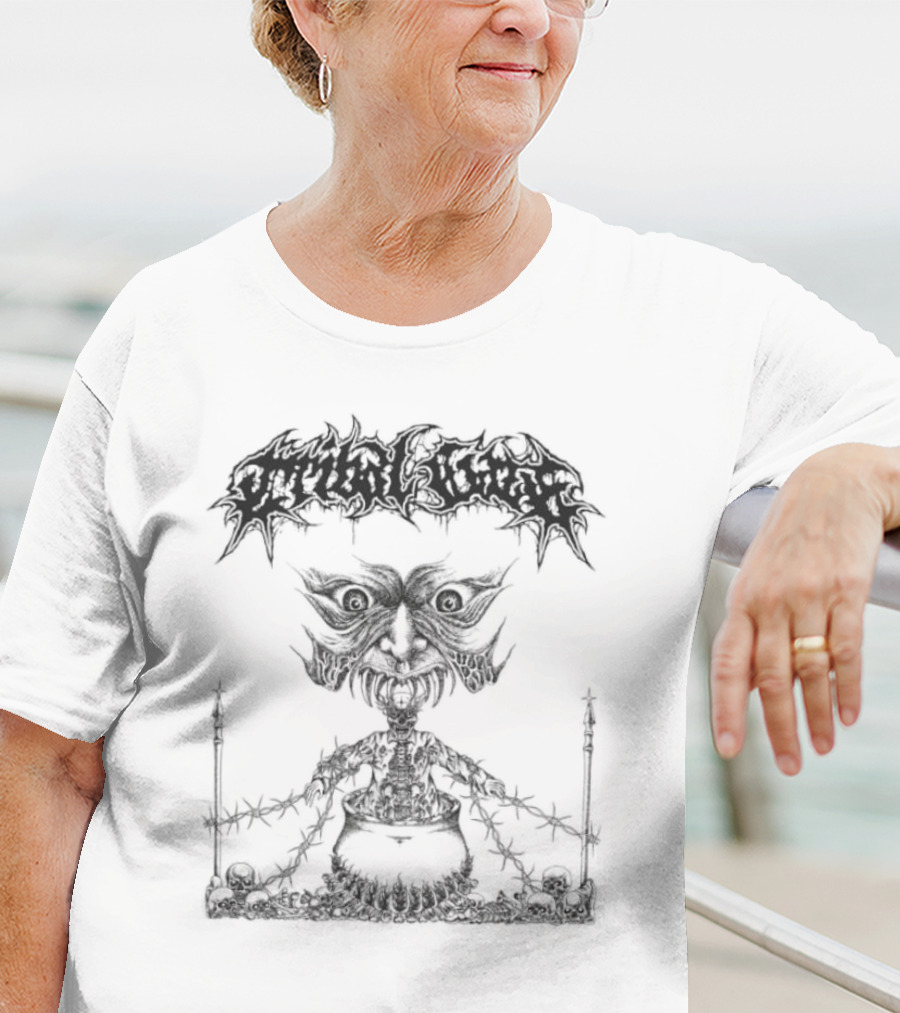 Tribal Gaze Cauldron Eyes And Thorns Mystical T-Shirt