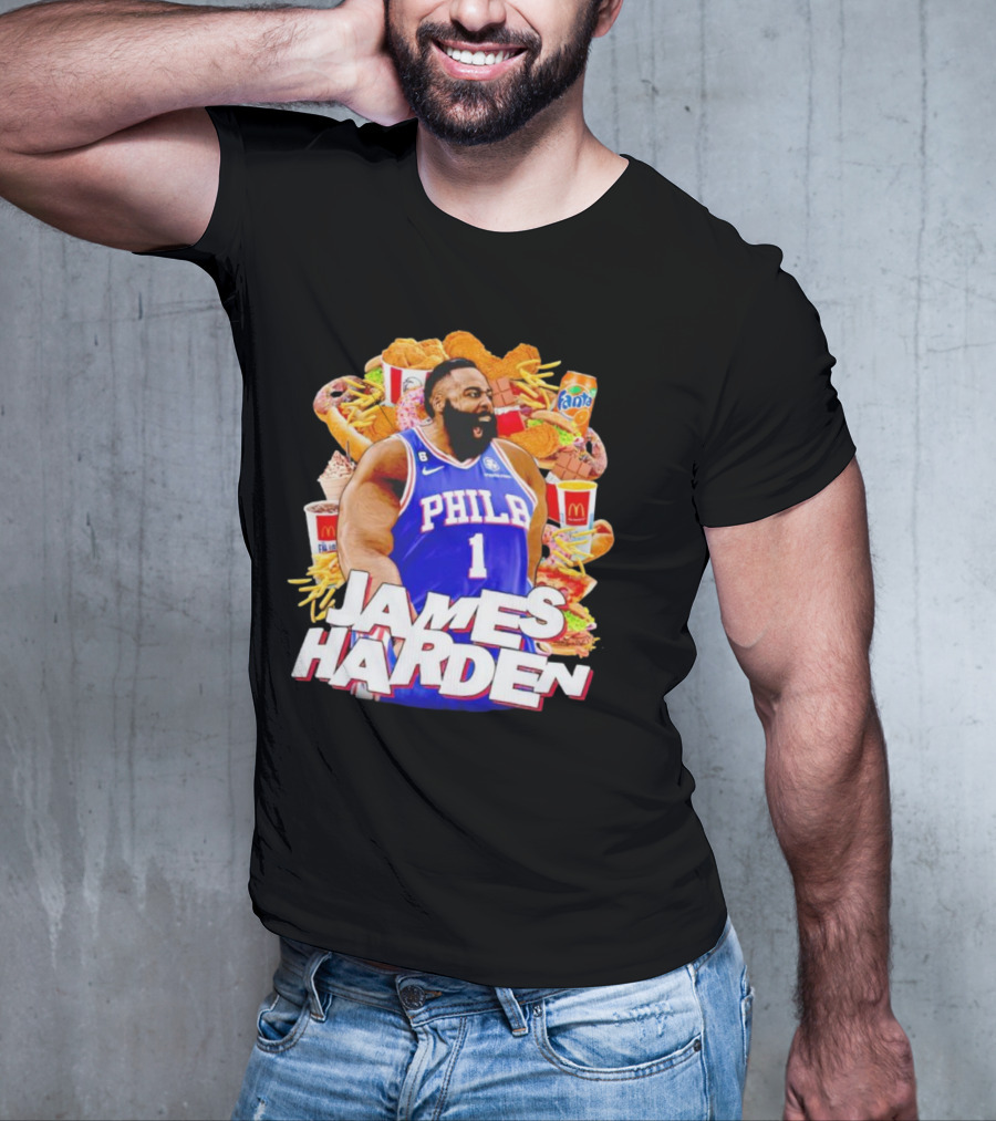 James Harden Philly Fast Food McDonald's Fanta T-Shirt