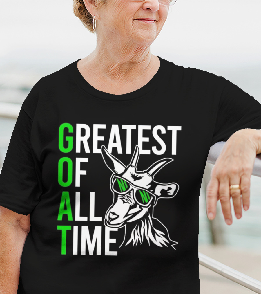 GOAT Greatest Of All Time Cool Sunglasses Goat T-Shirt