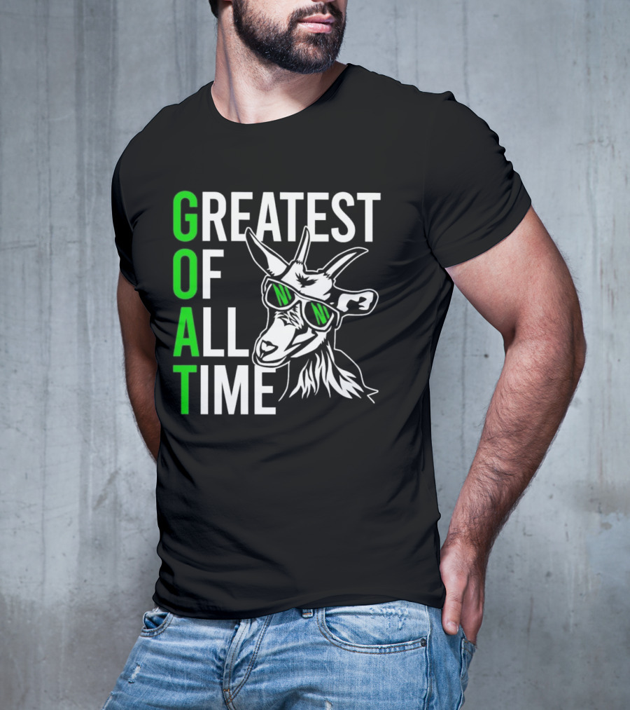 GOAT Greatest Of All Time Cool Sunglasses Goat T-Shirt