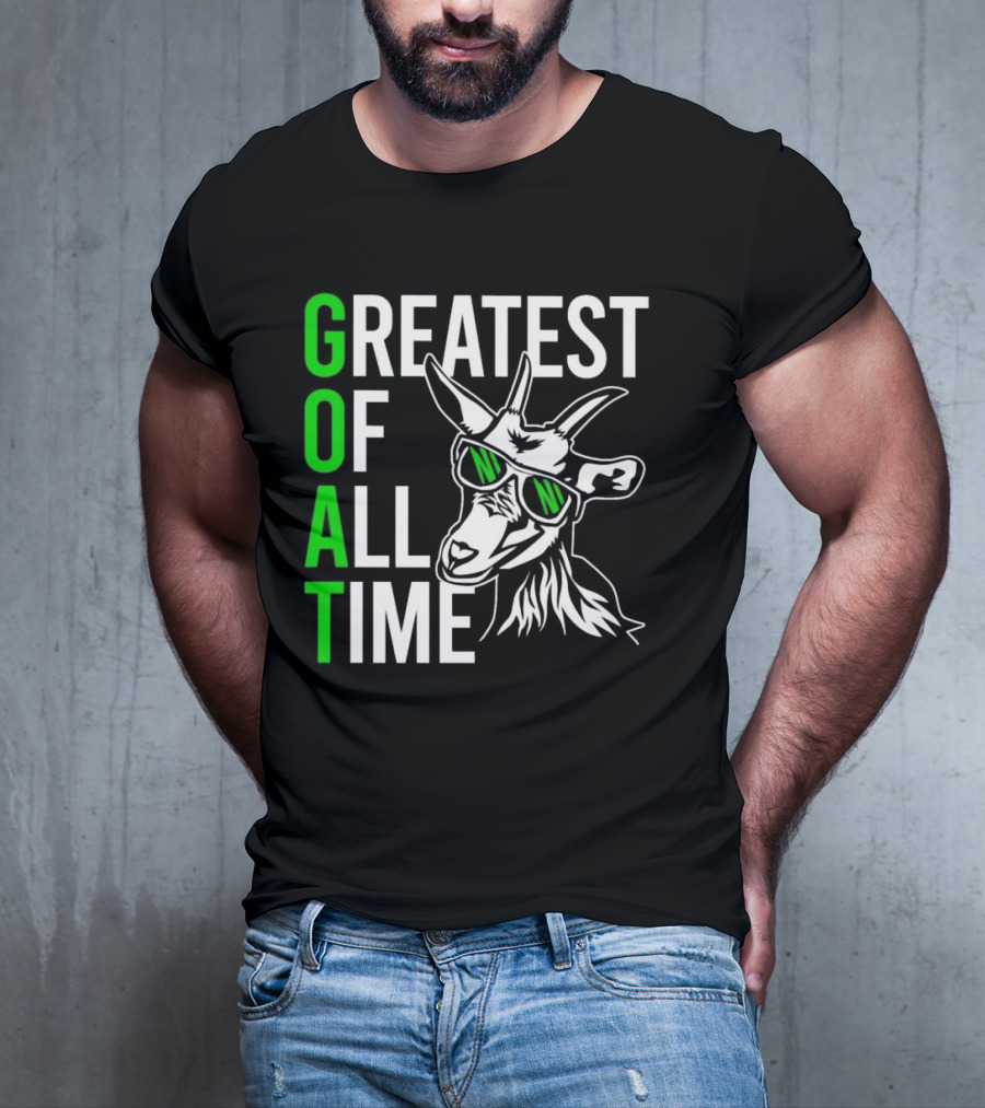 GOAT Greatest Of All Time Cool Sunglasses Goat T-Shirt