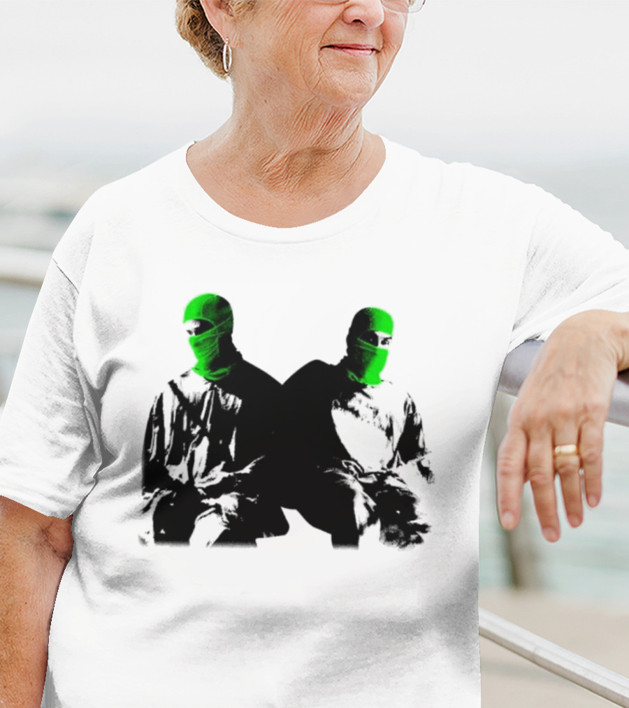 Mansionz Mask Green Neon Duo T-Shirt