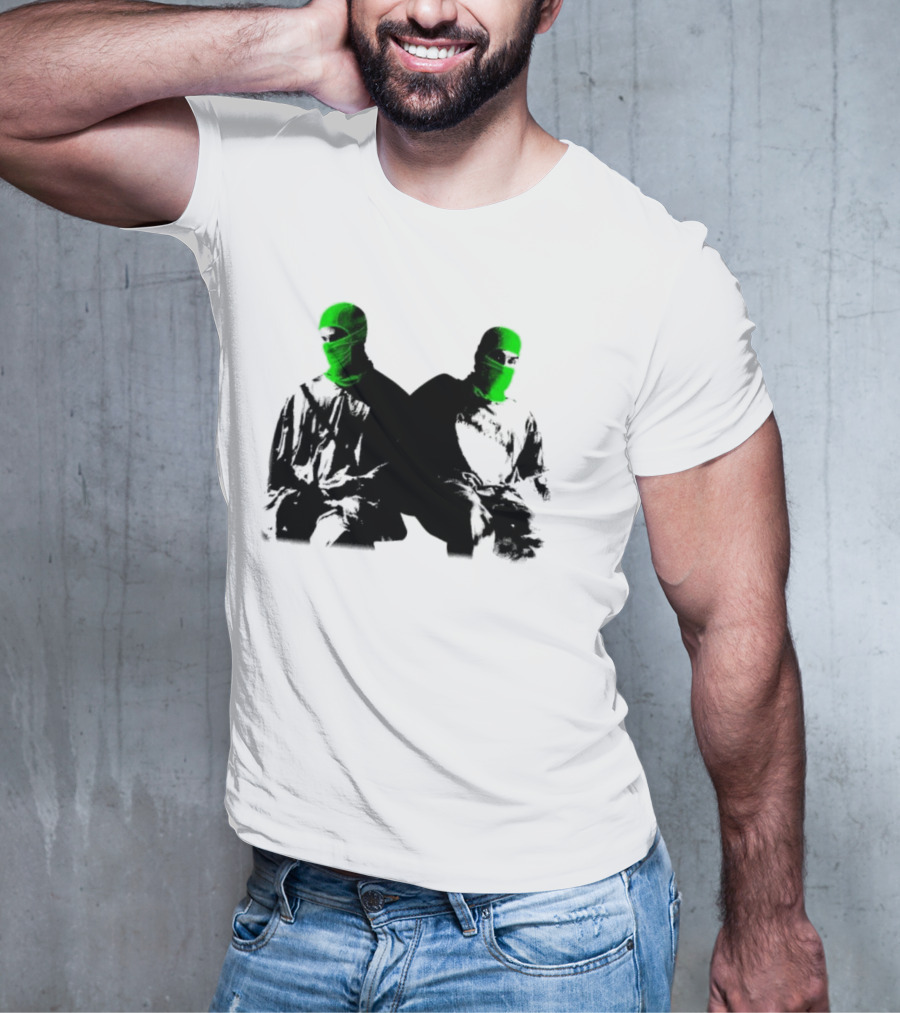 Mansionz Mask Green Neon Duo T-Shirt