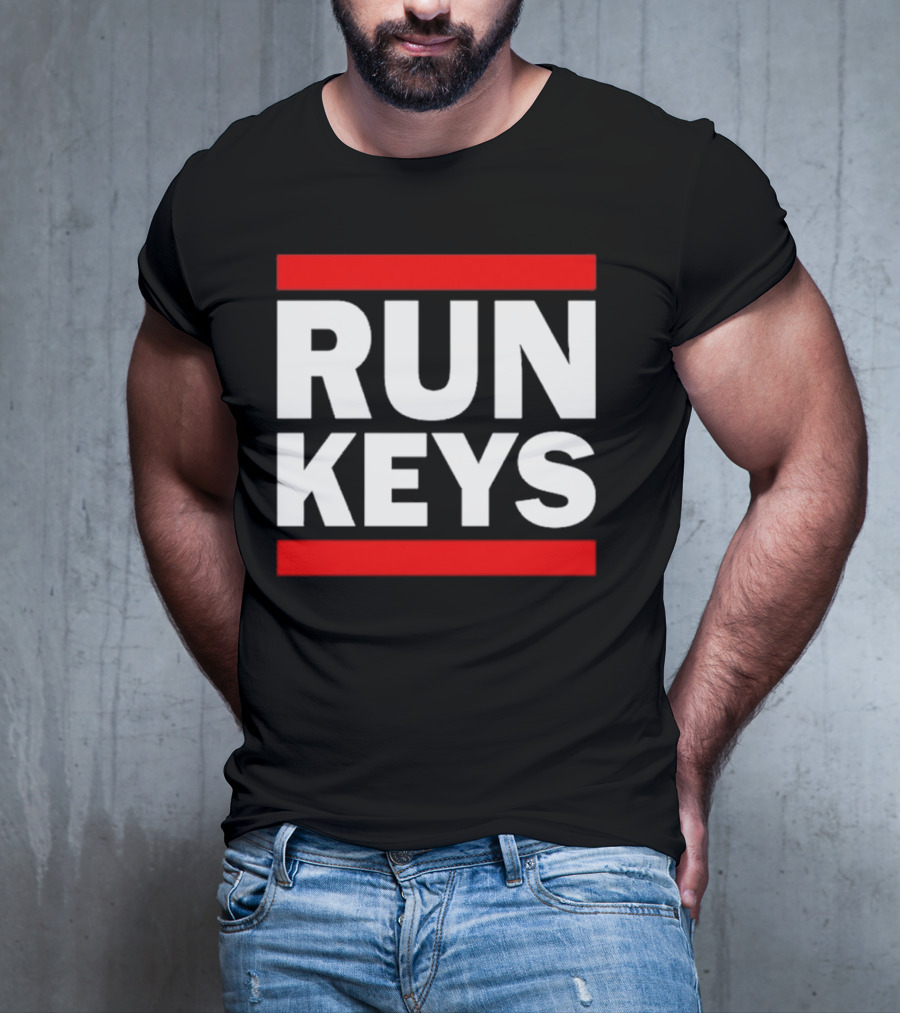RUN KEYS Hip Hop T-Shirt