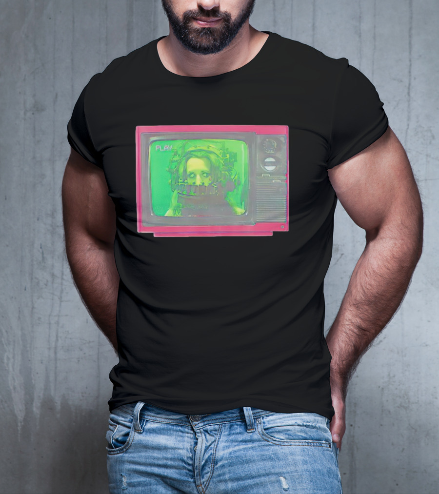 Play Saw Bear Trap Retro TV Horror T-Shirt