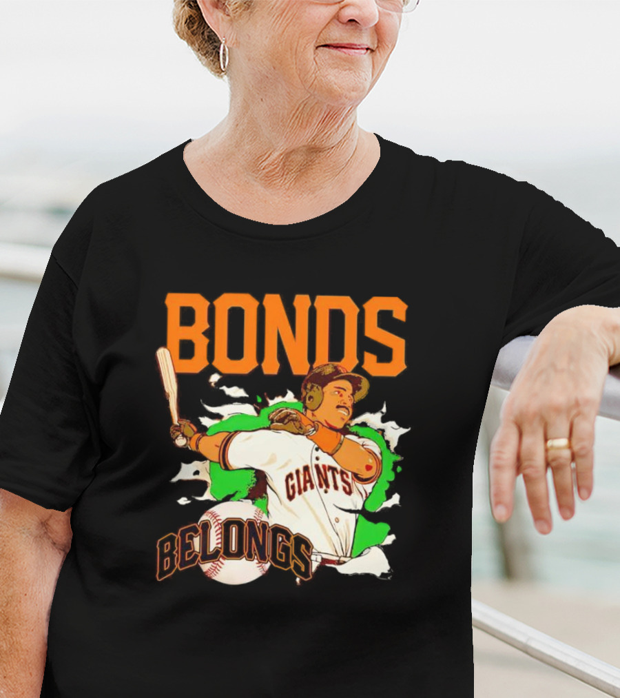 Bonds Giants Belongs T-Shirt