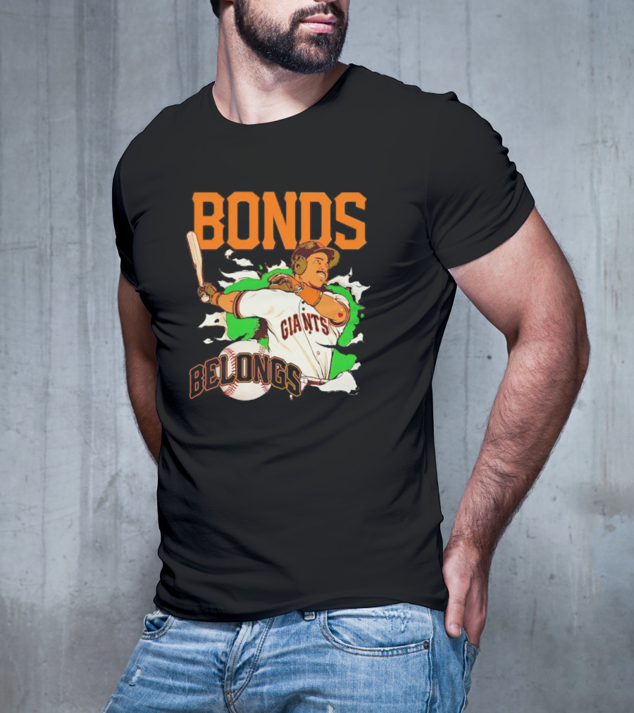 Bonds Giants Belongs T-Shirt