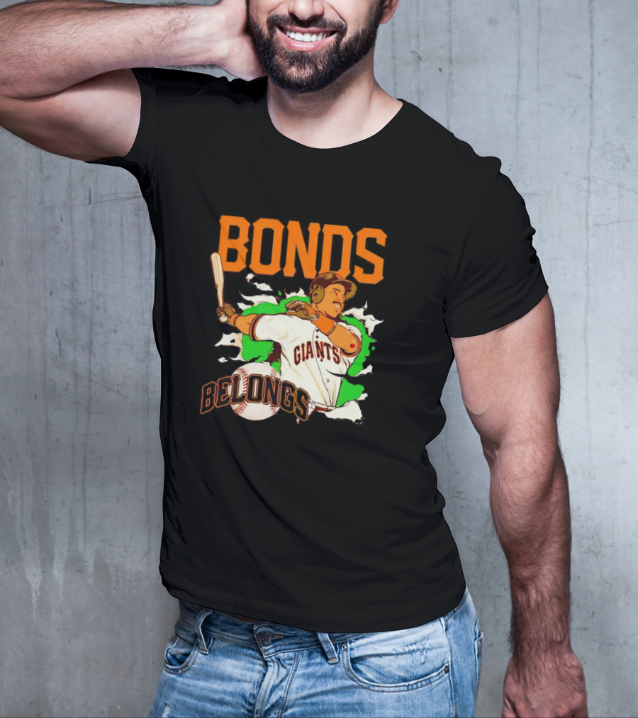 Bonds Giants Belongs T-Shirt