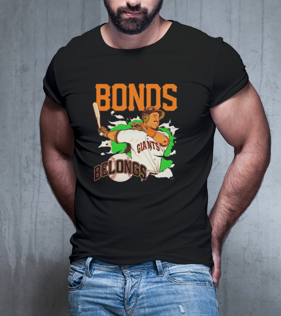 Bonds Giants Belongs T-Shirt
