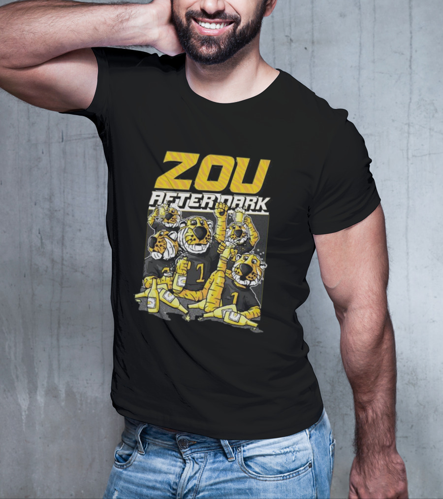 ZOU After Dark Missouri Tigers Party T-Shirt
