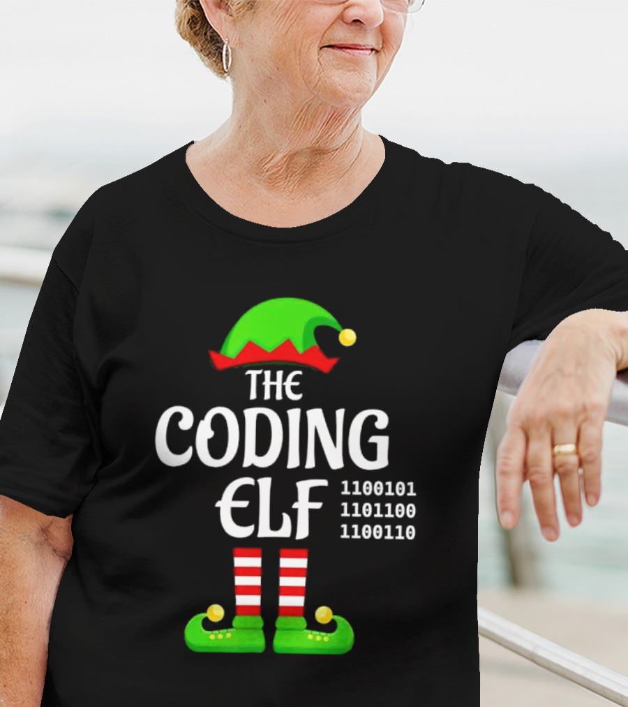 The Coding ELF 1100101 1101100 1101110 T-Shirt