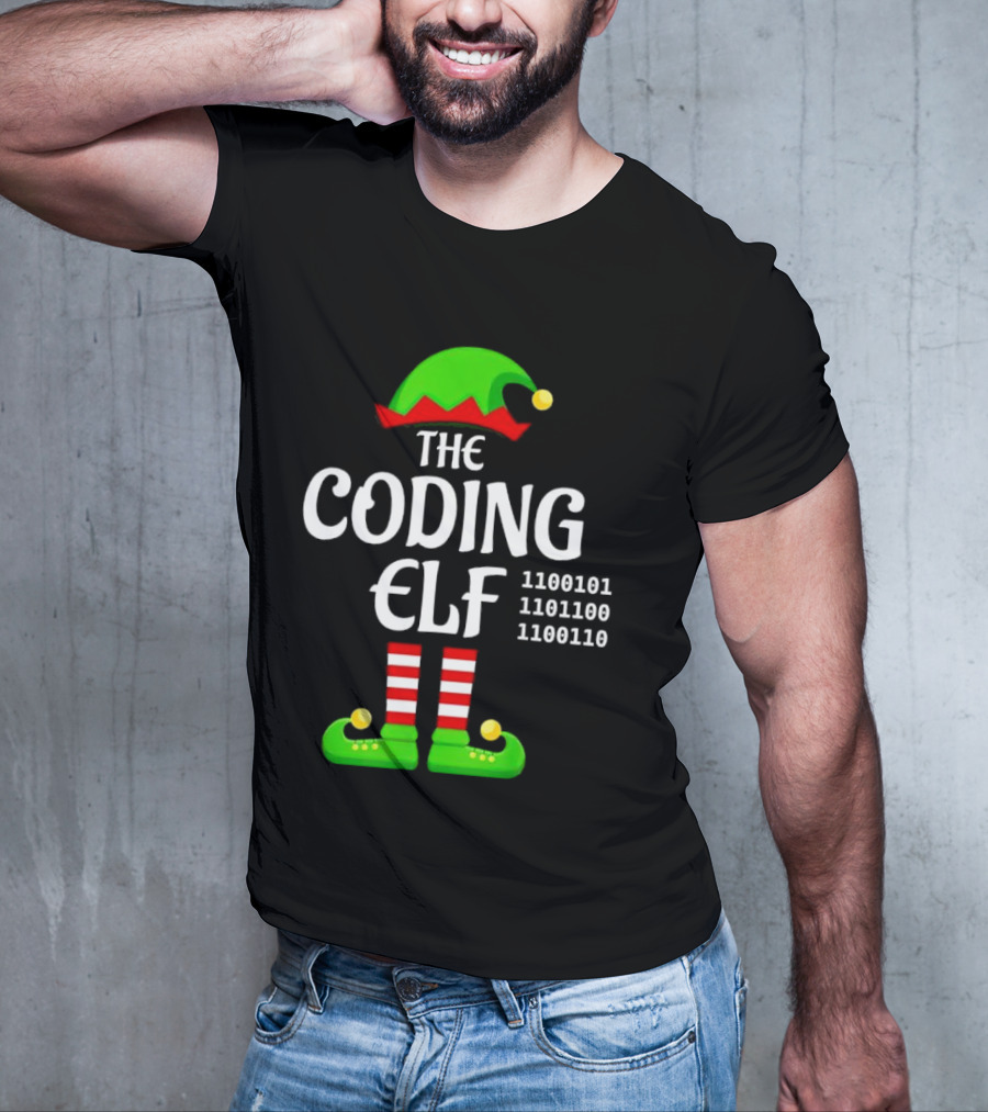 The Coding ELF 1100101 1101100 1101110 T-Shirt