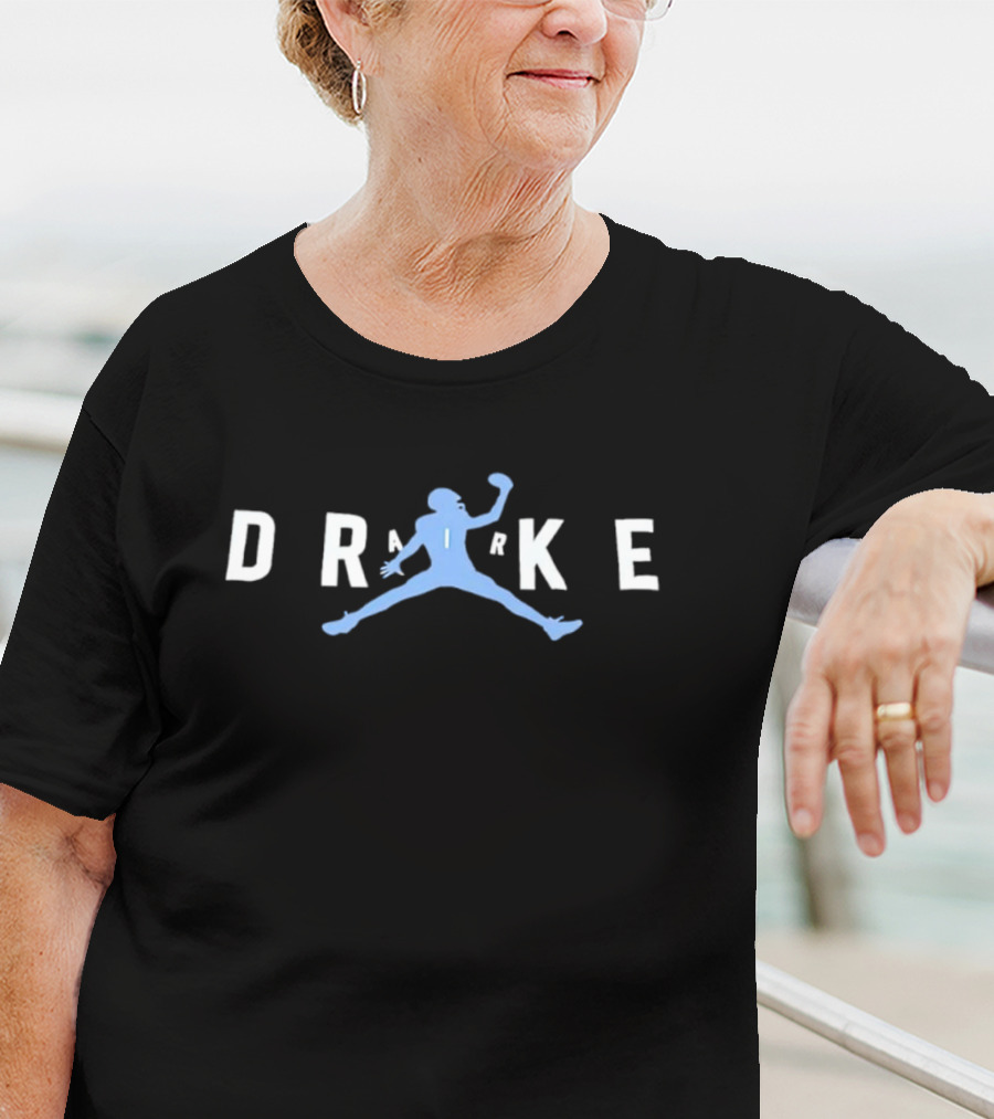 Trending Drake Maye Jumpman Parody Sports T-Shirt