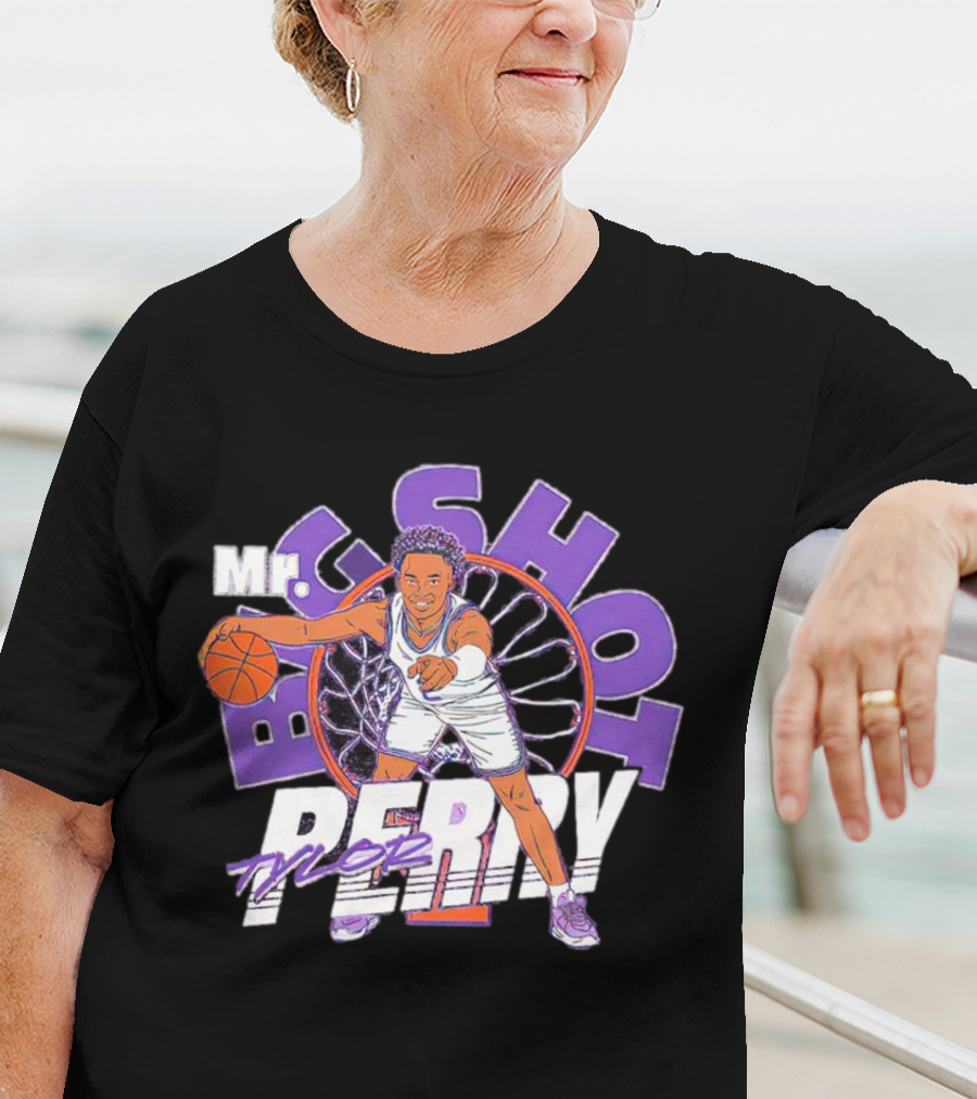 Mr. Big Shot Tylor Perry Basketball Player Signature T-Shirt