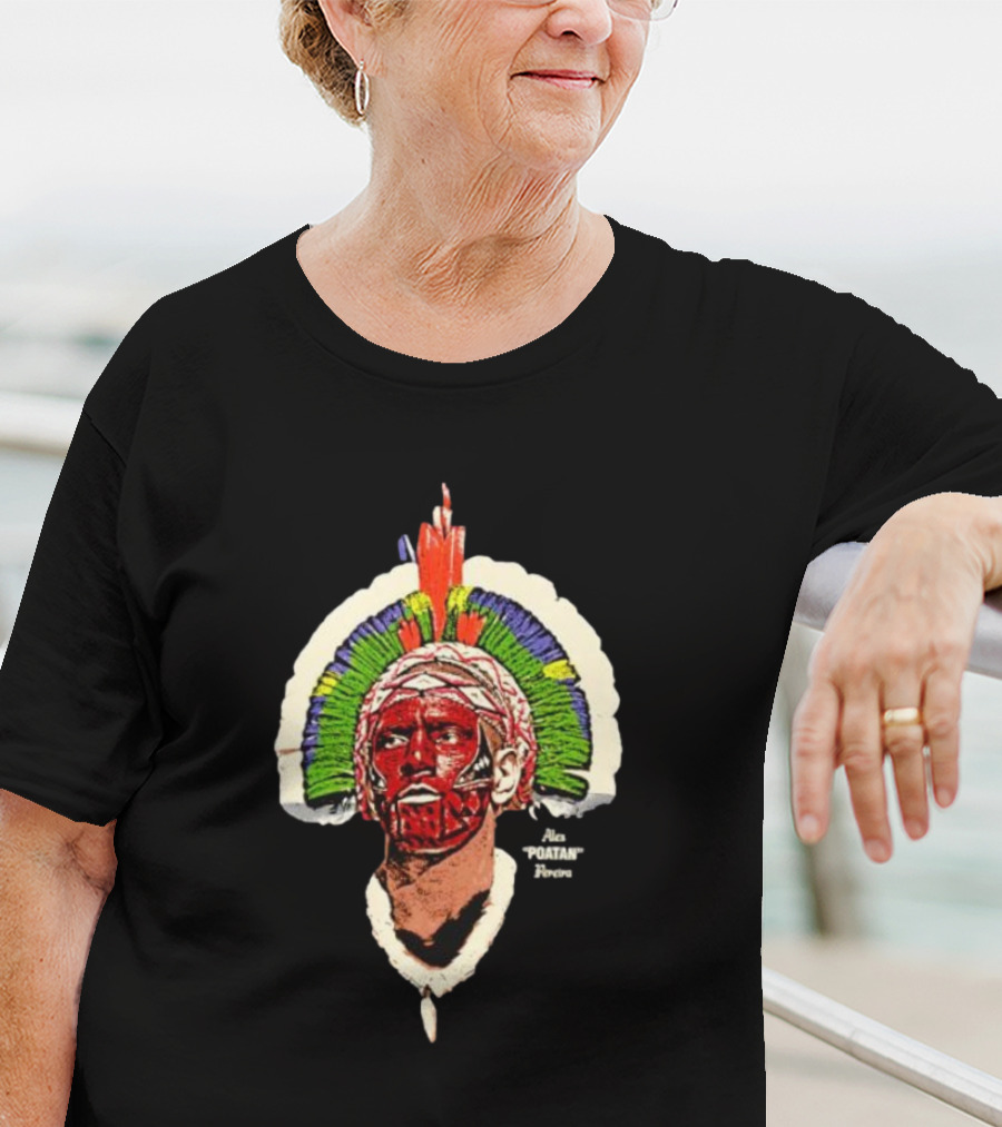Alec Poatan Native Warrior Headdress T-Shirt