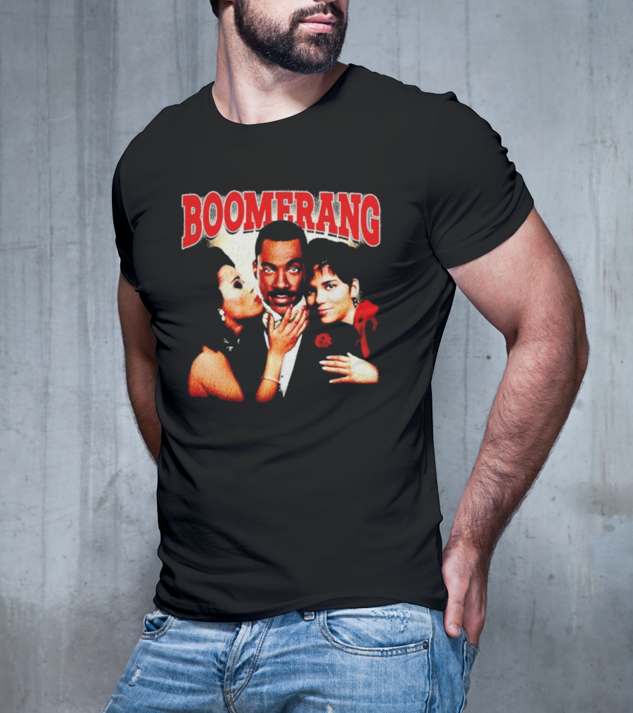 Boomerang Movie Vintage 90s Classic Comedy Trio T-Shirt