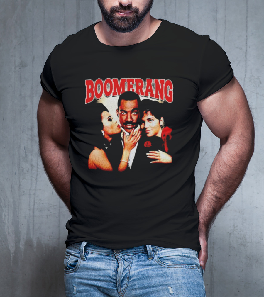 Boomerang Movie Vintage 90s Classic Comedy Trio T-Shirt