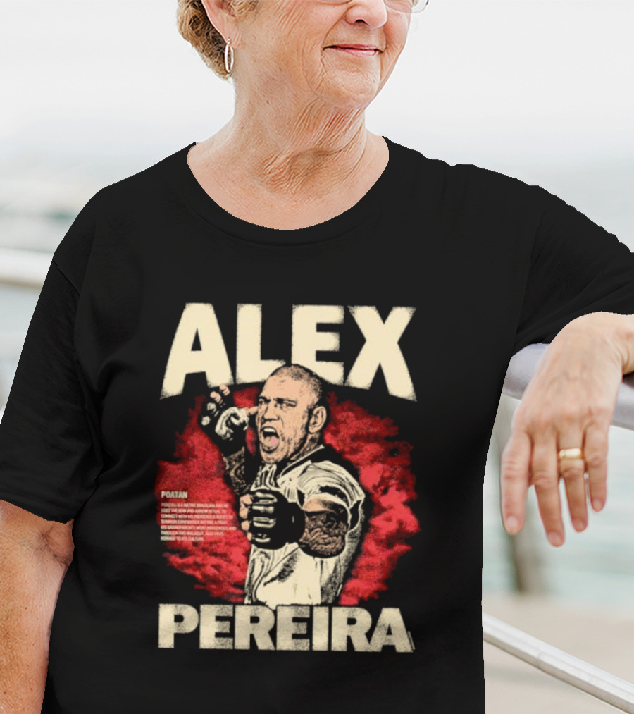 ALEX PEREIRA POATAN Bow And Arrow Fighter T-Shirt