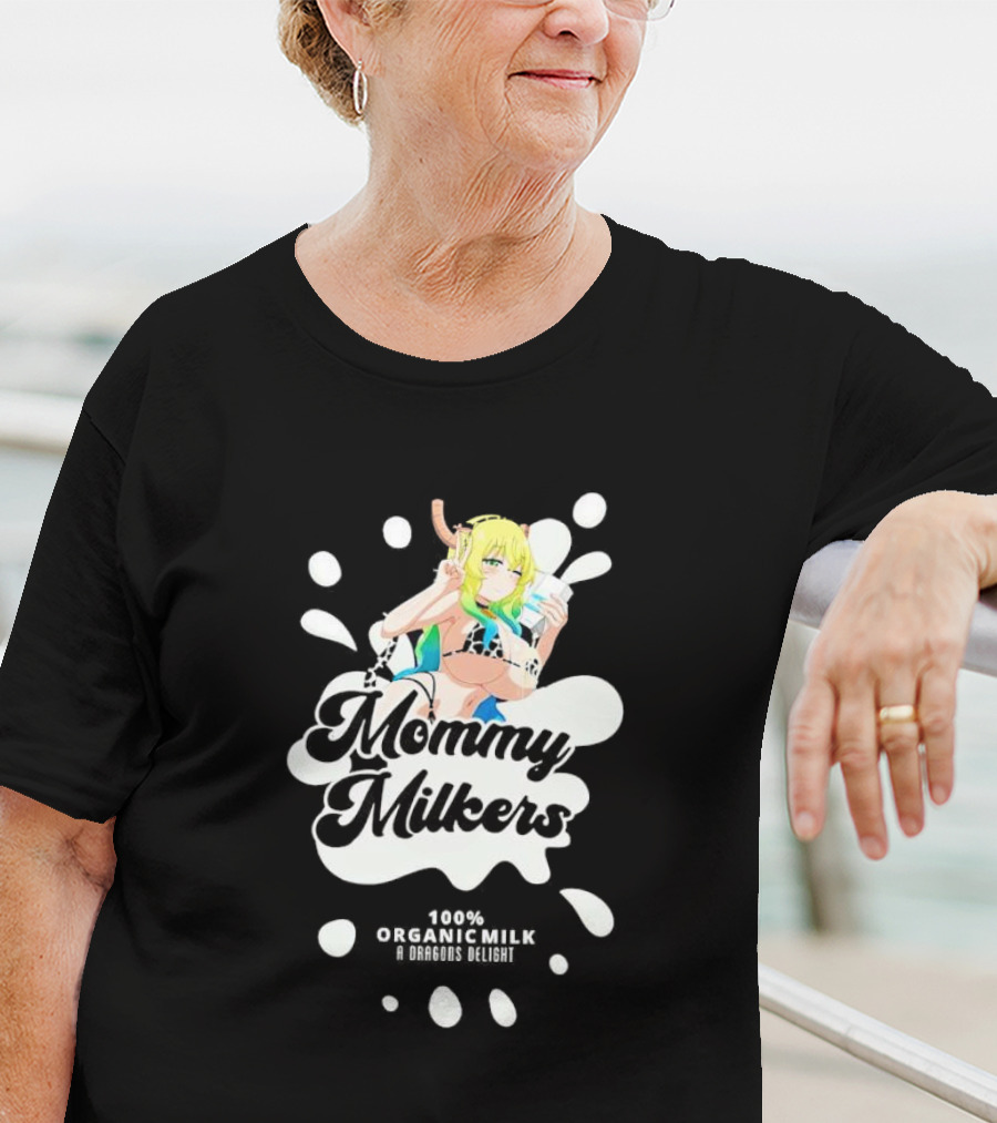 Mommy Milkers 100% Organic Milk A Dragon's Delight T-Shirt