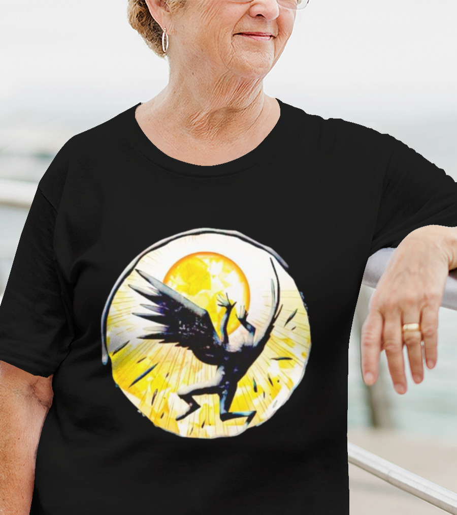 BattleTech Avantis Angels Sunburst Winged T-Shirt