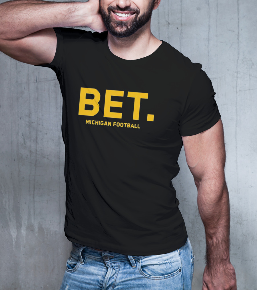 BET Michigan Football Wolverines T-Shirt