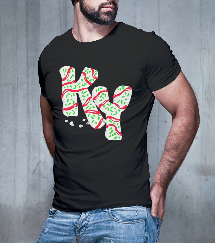 Christmas Treat KY Candy Cane-Inspired T-Shirt