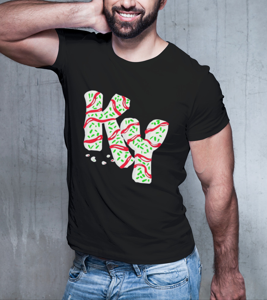Christmas Treat KY Candy Cane-Inspired T-Shirt