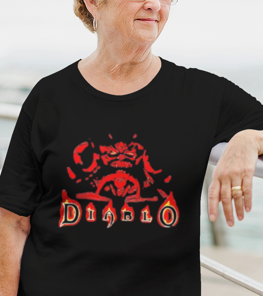 Diablo Better To Die Together Than Face Diablo Alone Red Demon T-Shirt