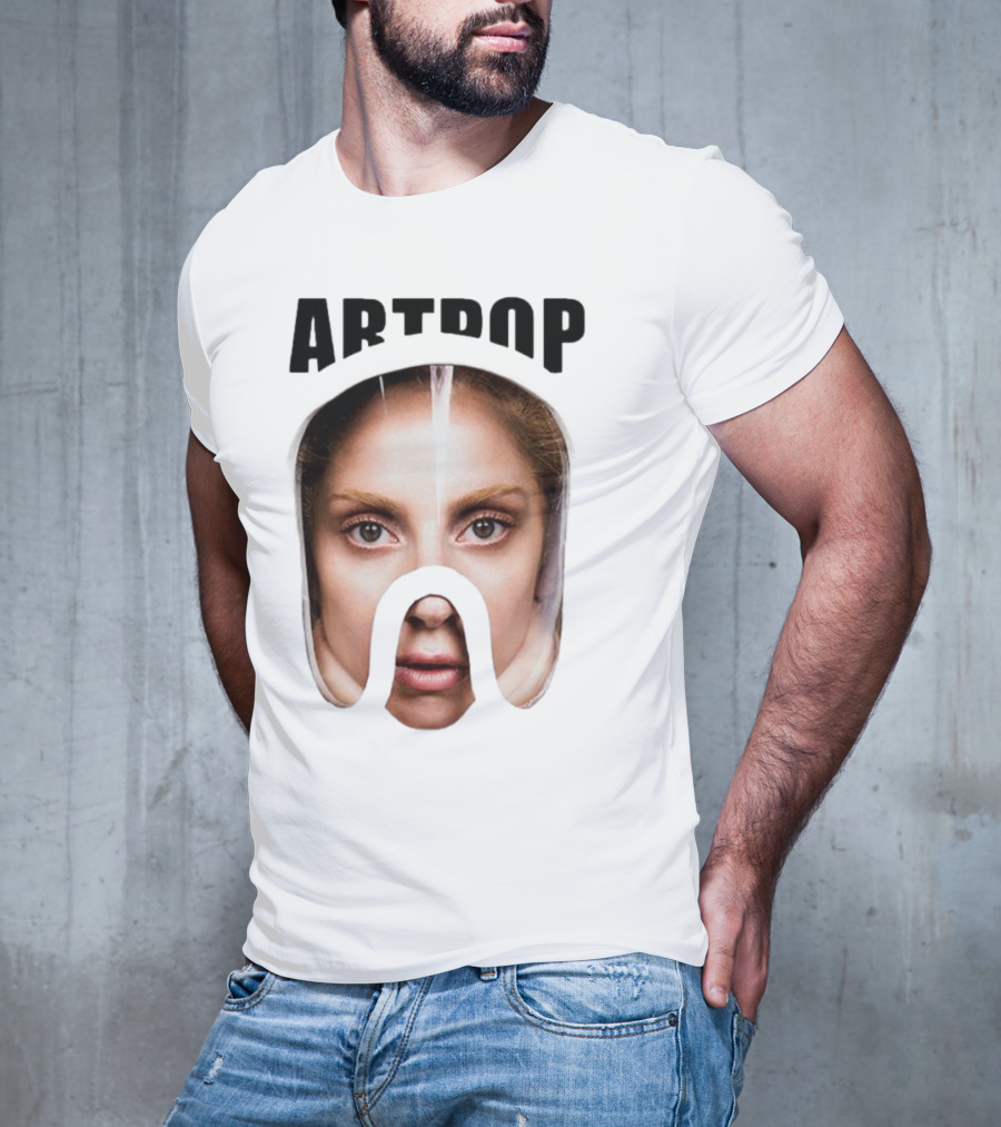 Lady Gaga Artpop Face Mask T-Shirt
