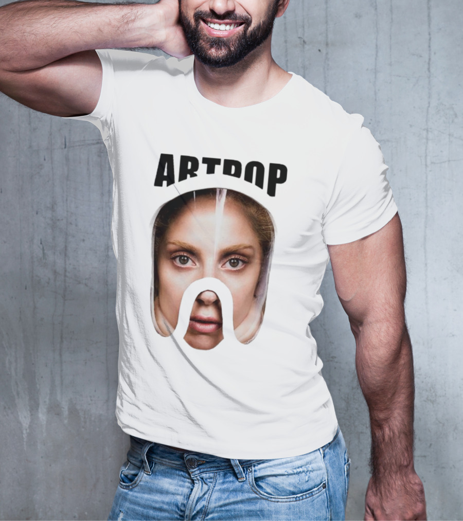 Lady Gaga Artpop Face Mask T-Shirt