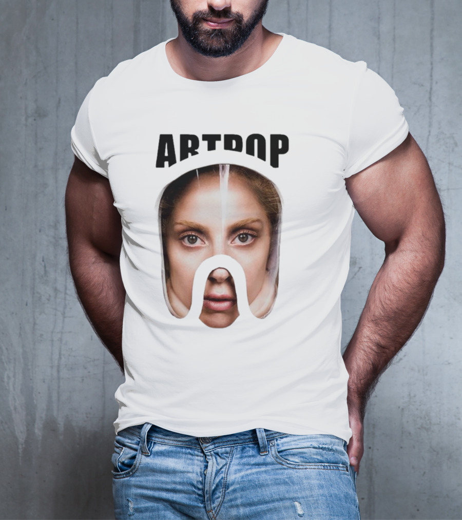 Lady Gaga Artpop Face Mask T-Shirt