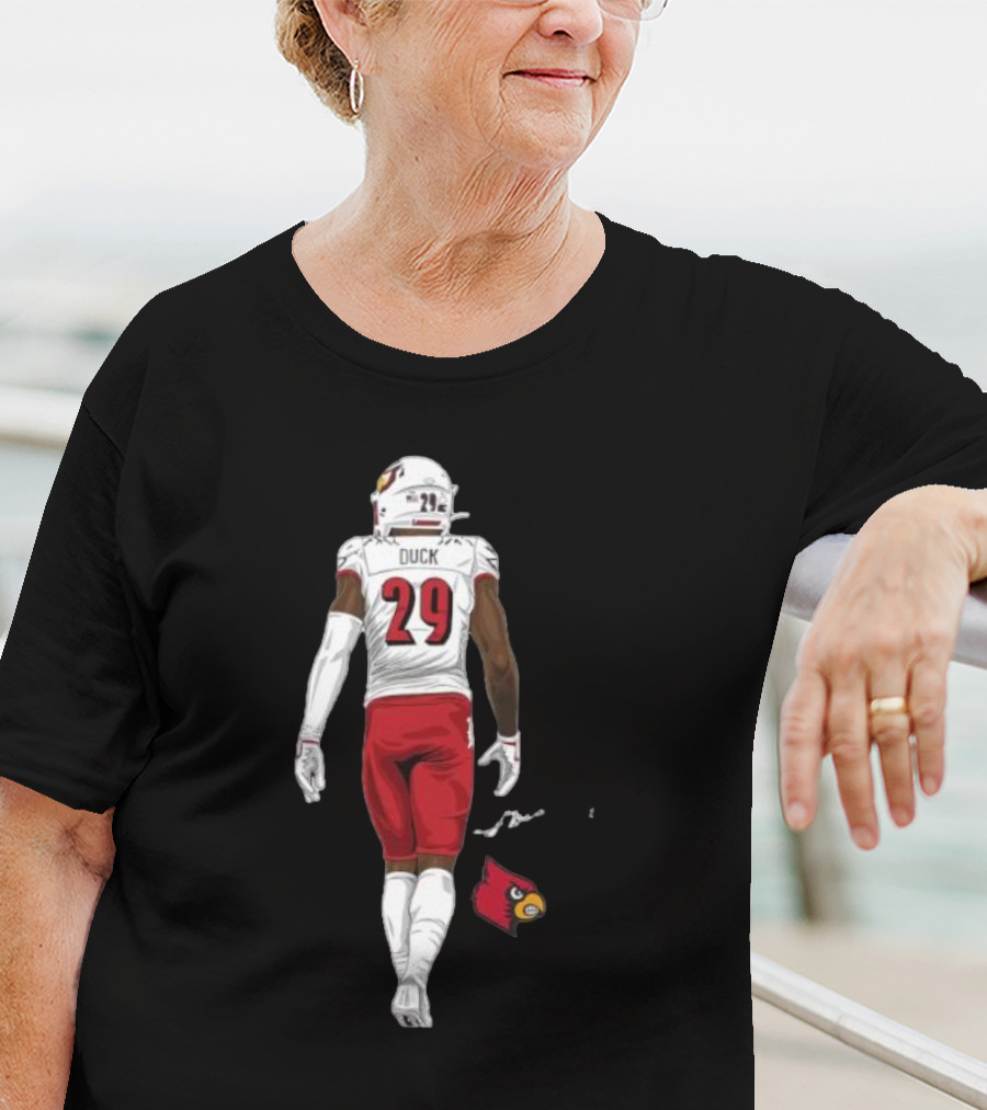 Storm Duck Louisville Cardinals Football Player Number 29 T-Shirt