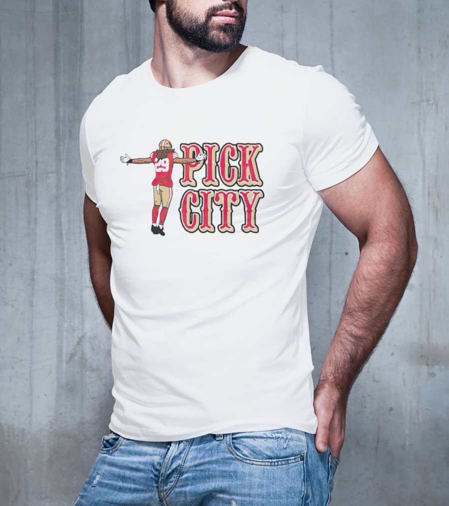 Talanoa Hufanga Pick City 49ers T-Shirt