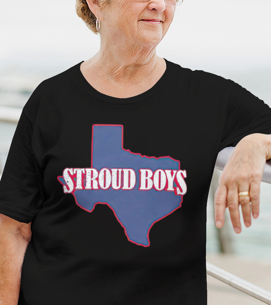 Texas Stroud Boys Texas Map T-Shirt