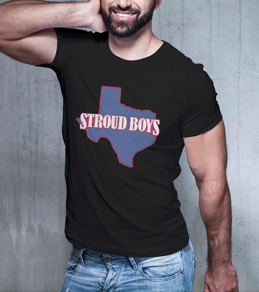 Texas Stroud Boys Texas Map T-Shirt