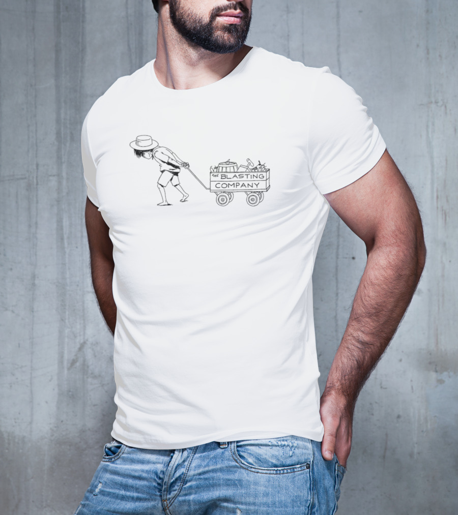 The Blasting Company Wagon Pull T-Shirt