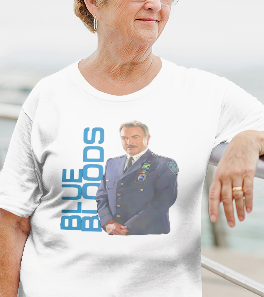 Blue Bloods Tom Selleck Commissioner Frank Reagan T-Shirt