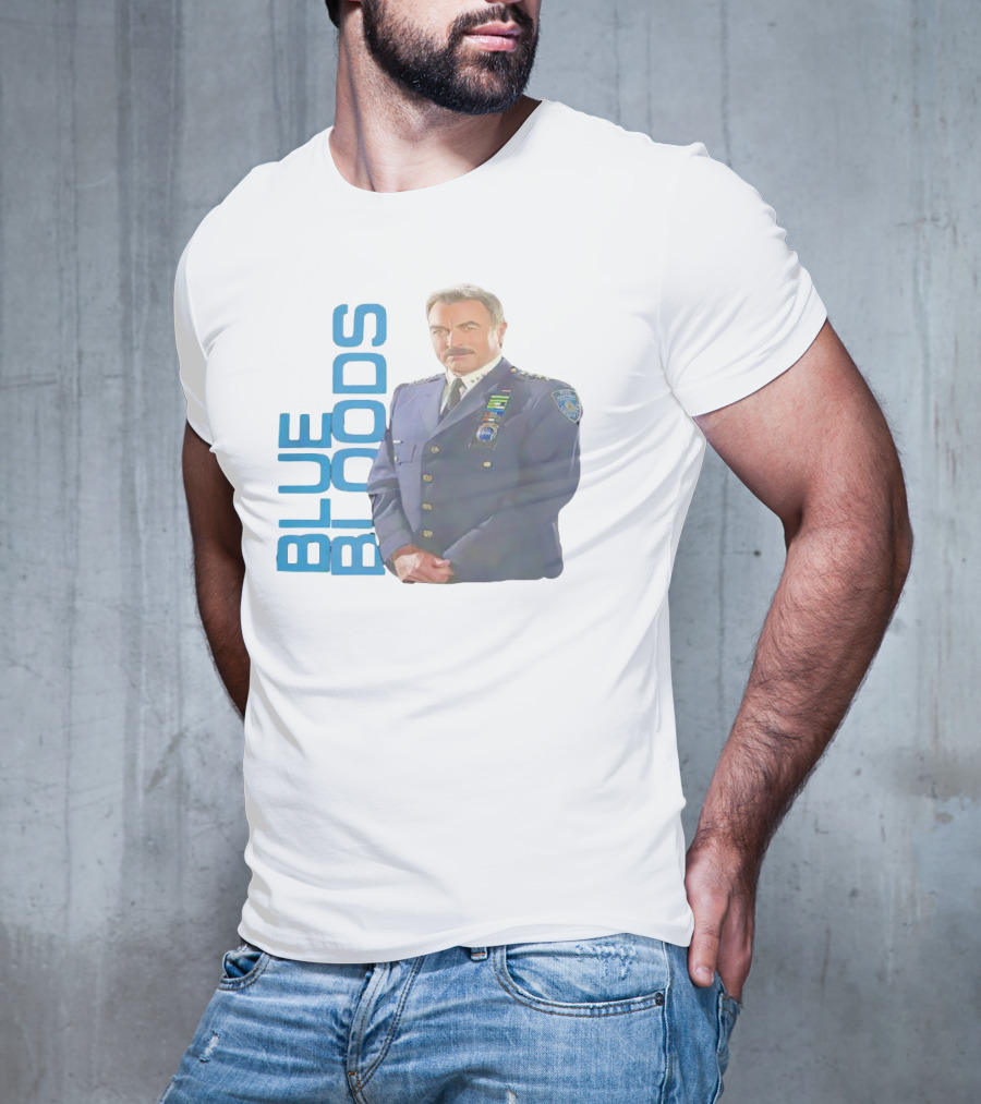 Blue Bloods Tom Selleck Commissioner Frank Reagan T-Shirt