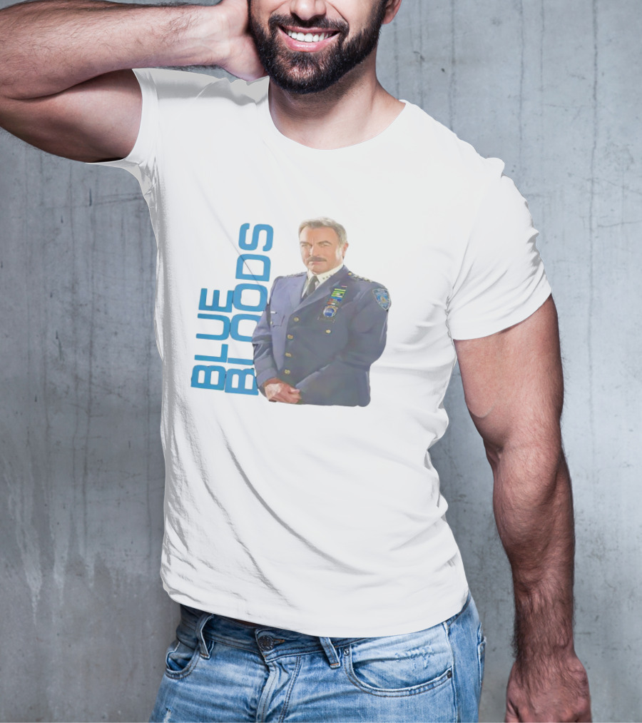 Blue Bloods Tom Selleck Commissioner Frank Reagan T-Shirt