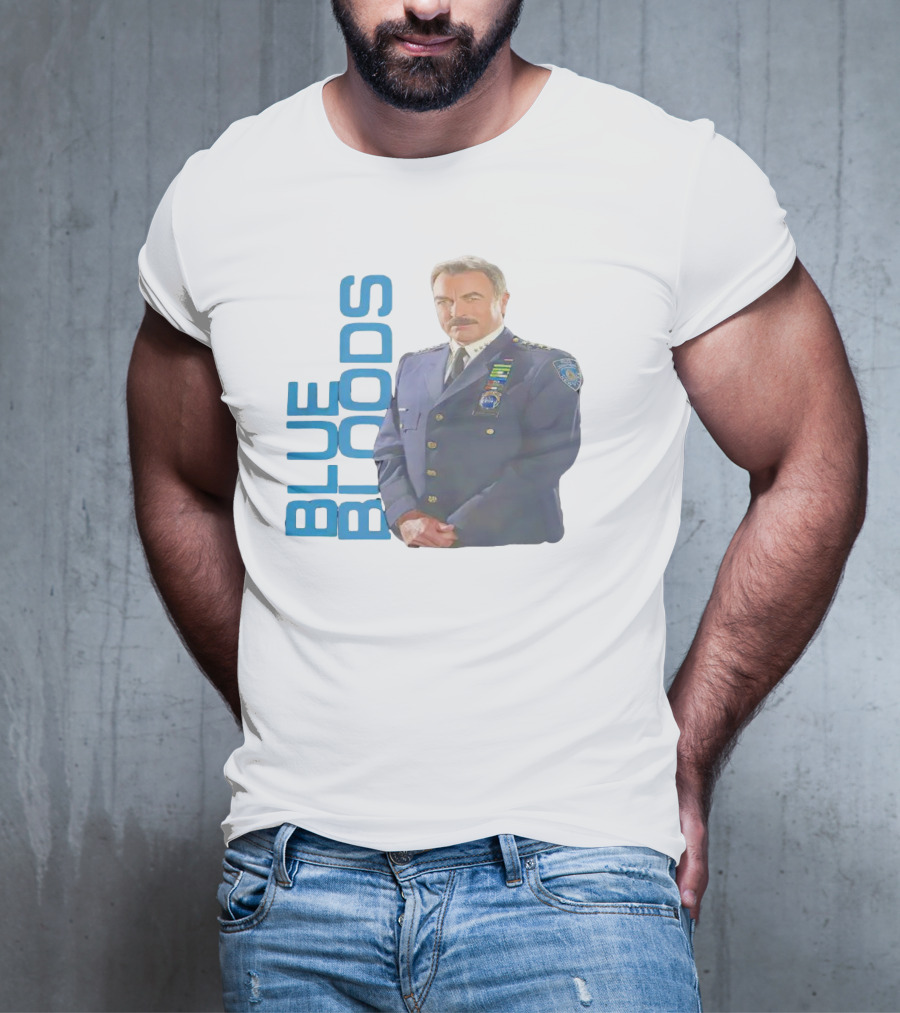 Blue Bloods Tom Selleck Commissioner Frank Reagan T-Shirt